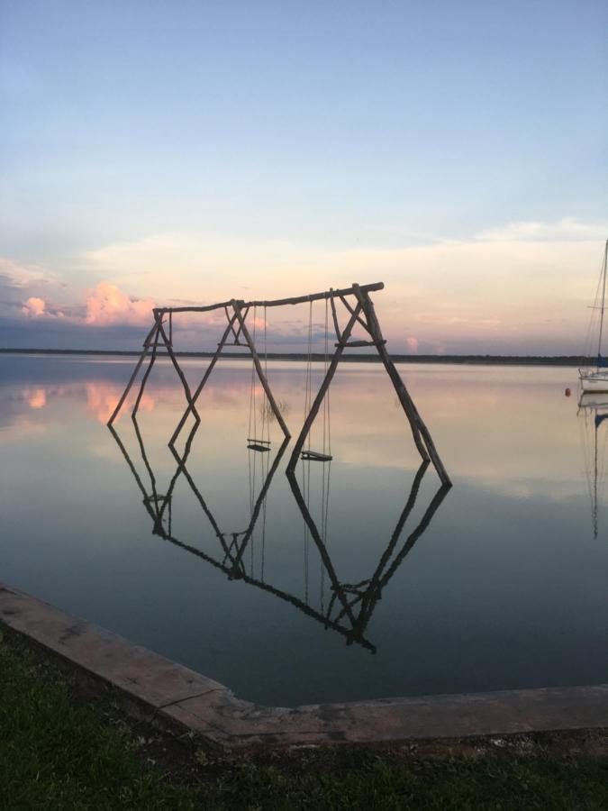 Cayuco Maya Bacalar Dış mekan fotoğraf