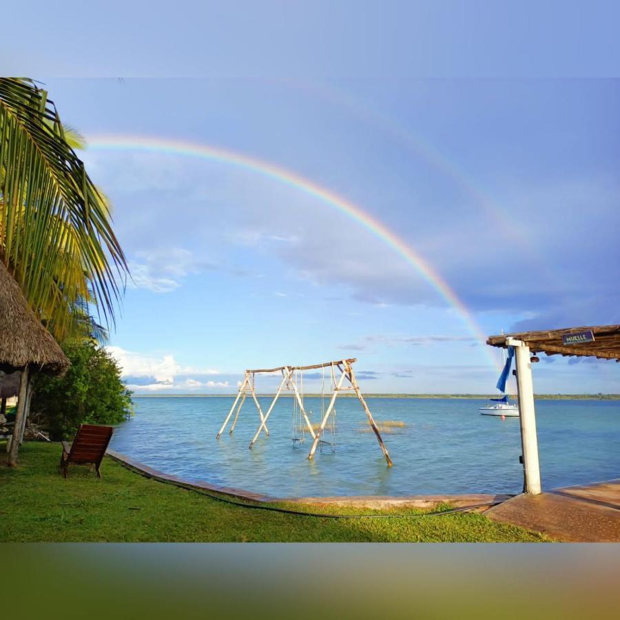 Cayuco Maya Bacalar Dış mekan fotoğraf